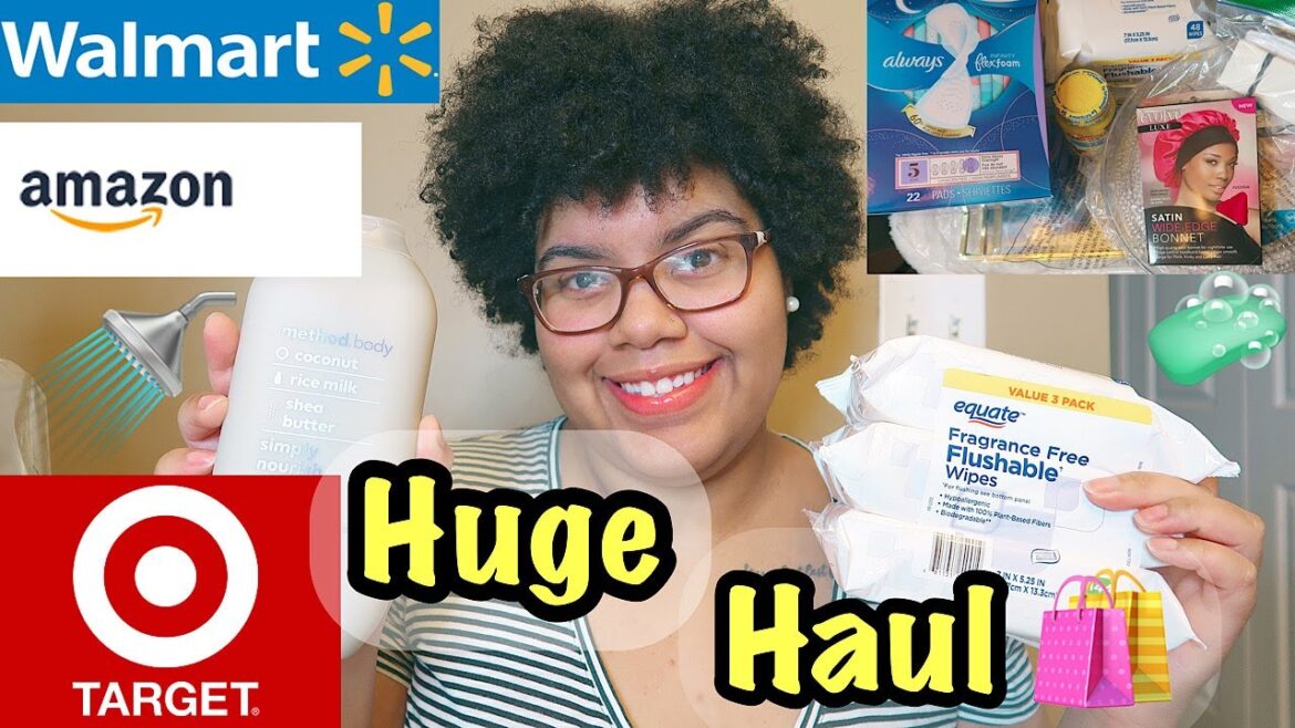 HUGE COLLECTIVE HYGIENE/BEAUTY HAUL ! |WALMART, TARGET, AMAZON| |ESSENTIALS| |2021| |SHAI'S TIME|
