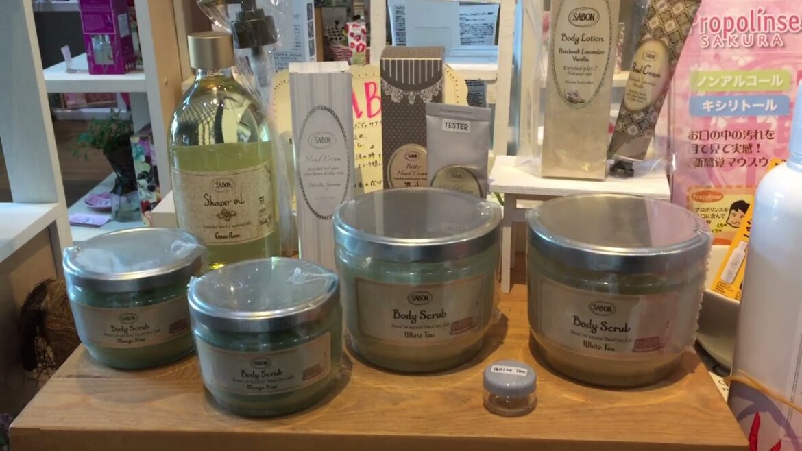サボン  ボディスクラブ入荷しました✨