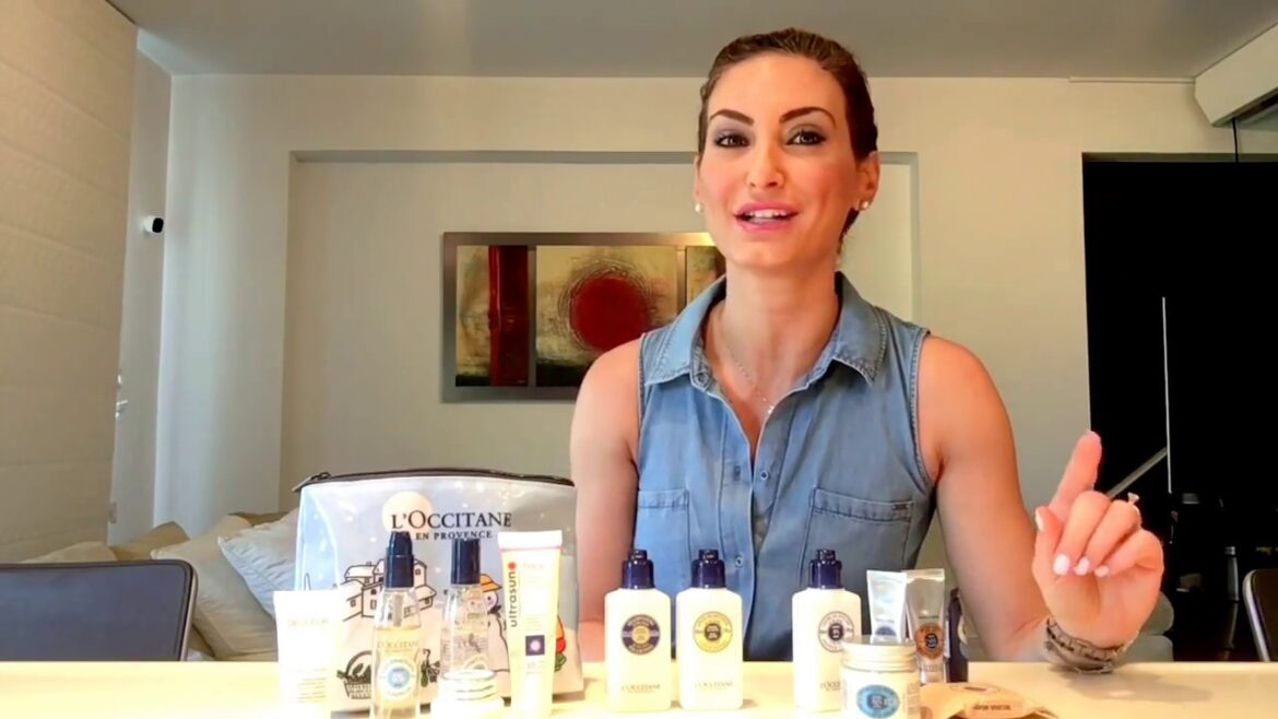 Skincare Travel Essentials with L'Occitane