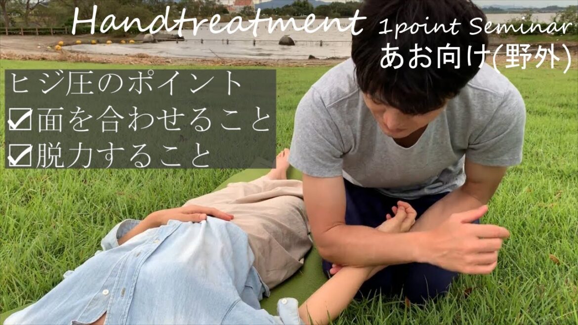 【ハンドマッサージ】あお向け編~HT認定講座の復習にどうぞ! 【ハンドマッサージ】あお向け編~HT認定講座の復習にどうぞ!