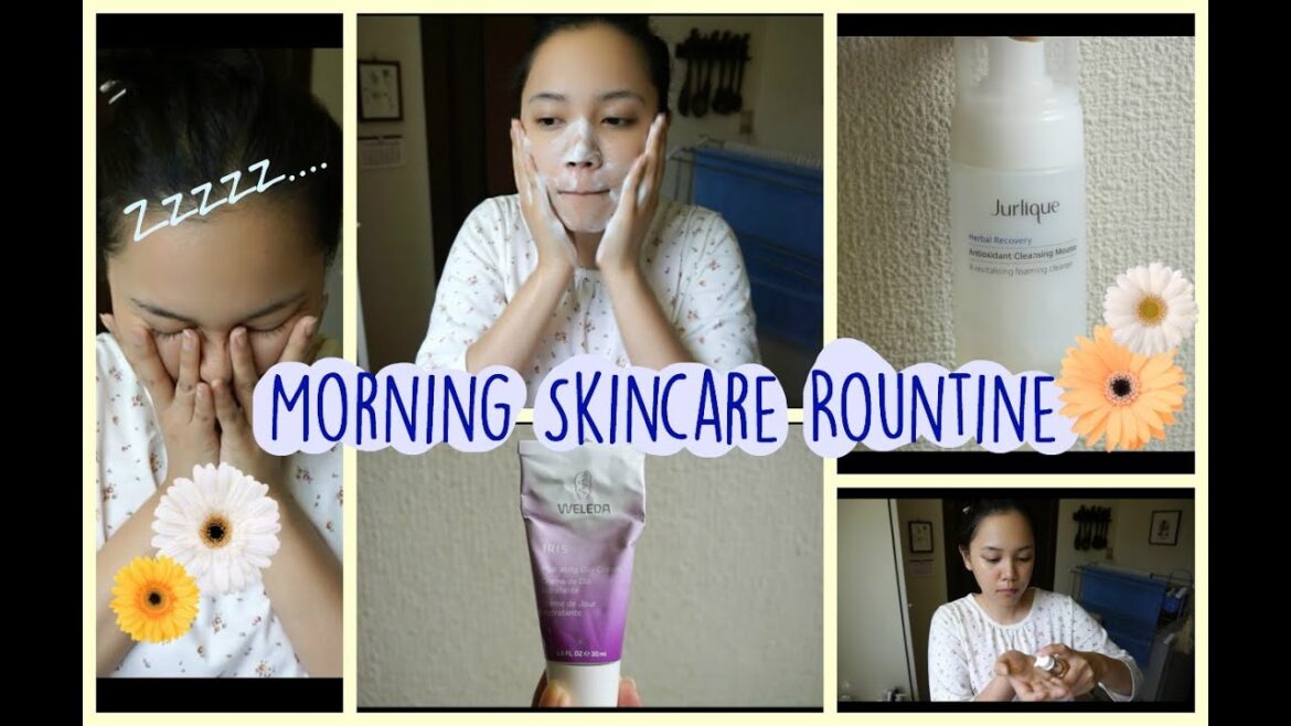 朝のスキンケアを紹介 | Morning Skincare Routine