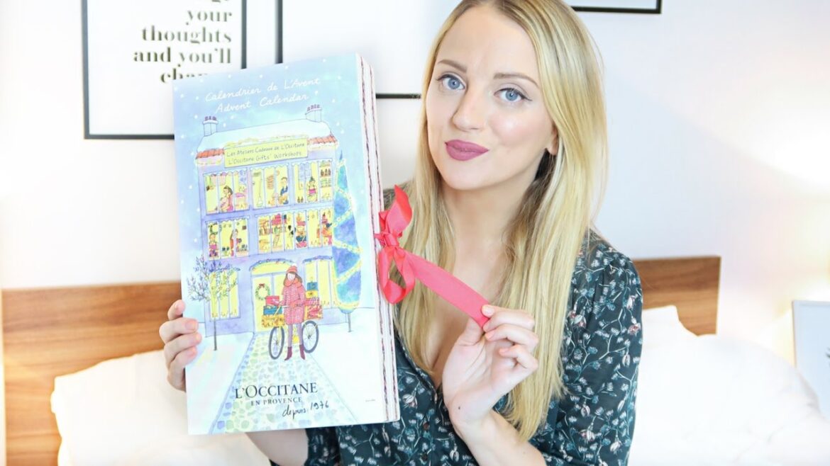 L'OCCITANE BEAUTY ADVENT CALENDAR UNBOXING & REVEAL | Paula Holmes