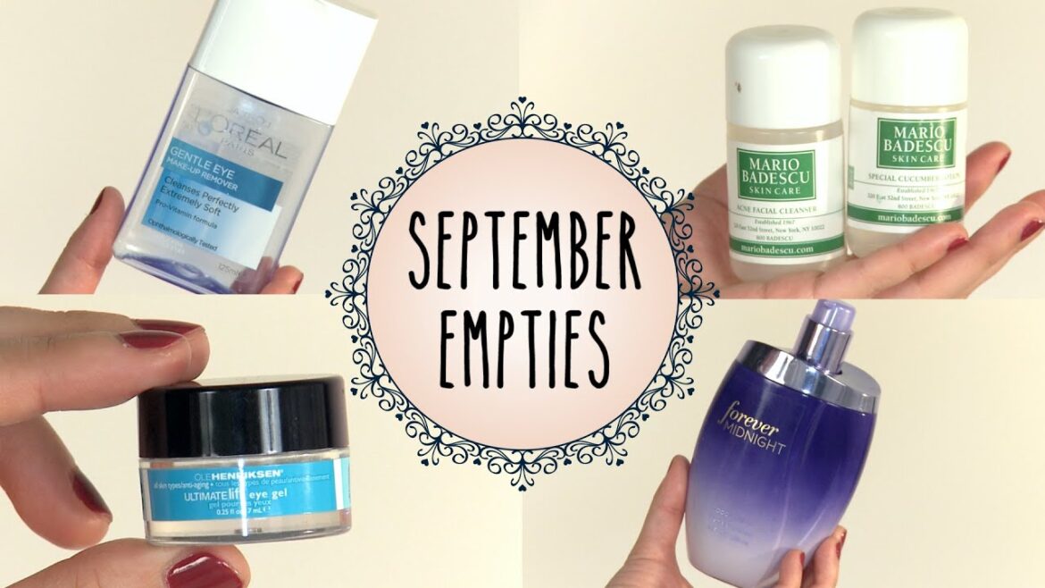 September Empties & Favorites 2014 September Empties & Favorites 2014