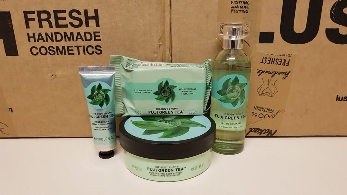 The Body Shop Fuji Green Tea Reviews: Hand Cream, Soap, Body Butter and Eau De Cologne