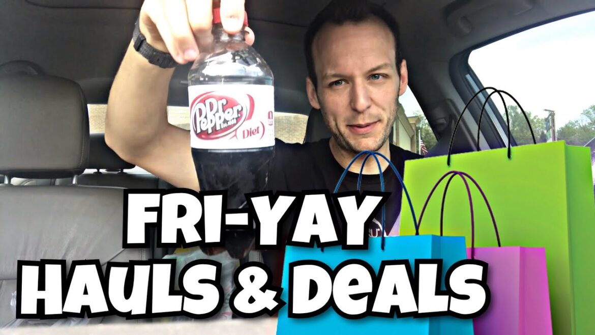 FRI-Yay Vlog + MULTI-STORE-HAUL!