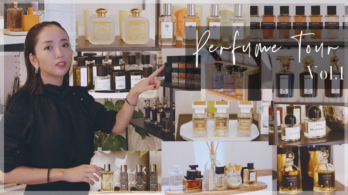 【前編】日本一香水のある部屋 / My room perfume tour