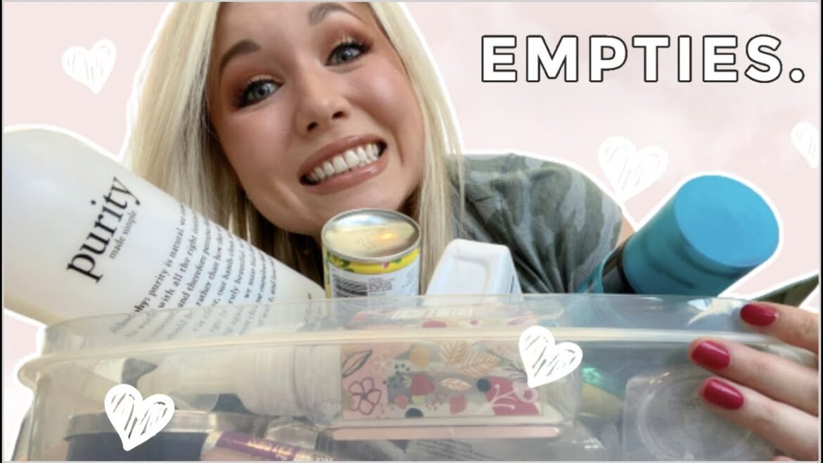 HUGE Empties | April, May, & June 2021 HUGE Empties | April, May, & June 2021