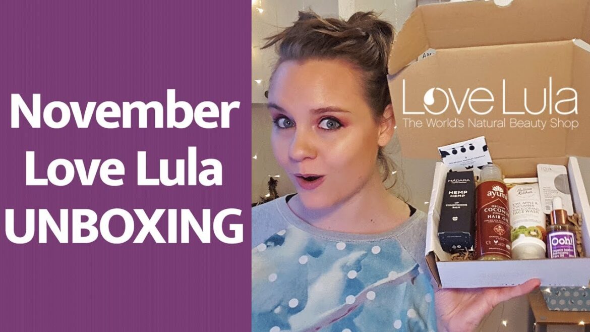 UNBOXING Love Lula November Beauty Subscription Box