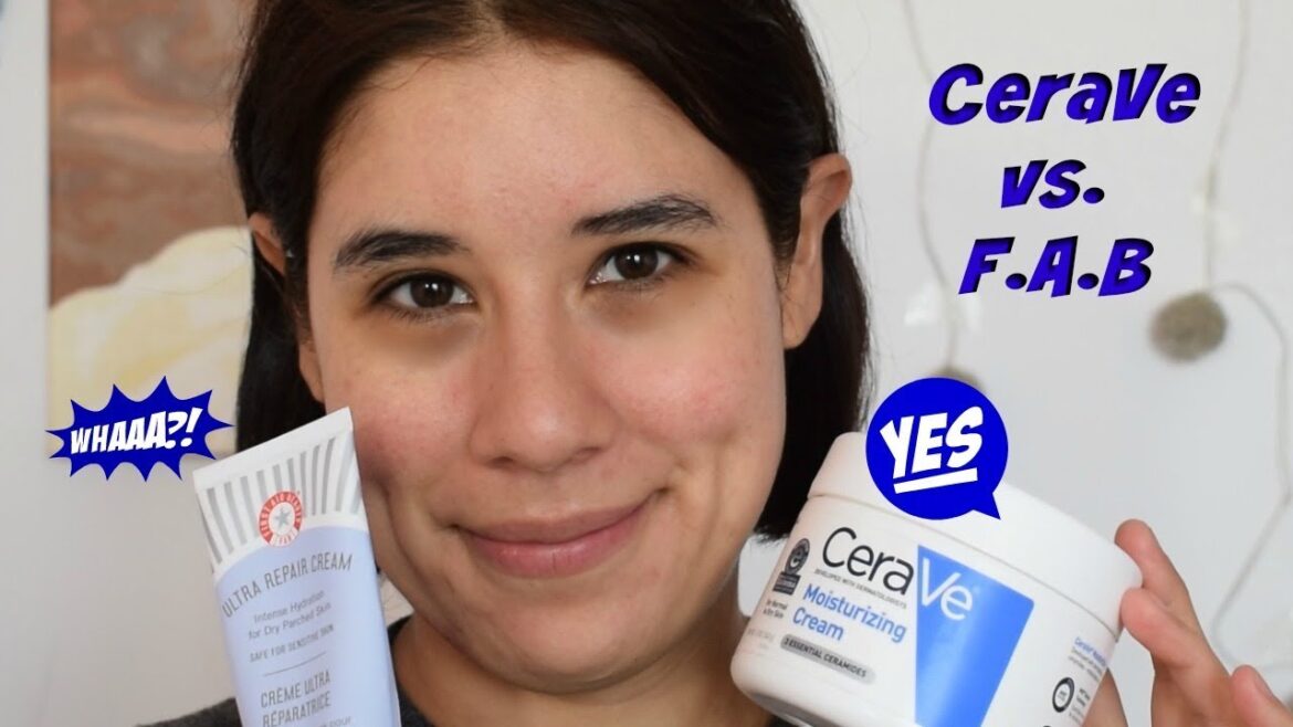 Review & Demo: CeraVe Moisturizing Cream vsFirst Aid Beauty Ultra Repair Cream#cerave#firstaidbeauty Review & Demo: CeraVe Moisturizing Cream vsFirst Aid Beauty Ultra Repair Cream#cerave#firstaidbeauty