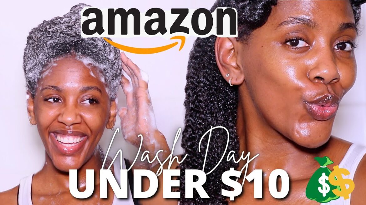 AMAZON WASH DAY $10 OR LESS - I THINK I JUST FOUND THE BEST DEEP CONDITIONER FOR NATURAL HAIR!!!