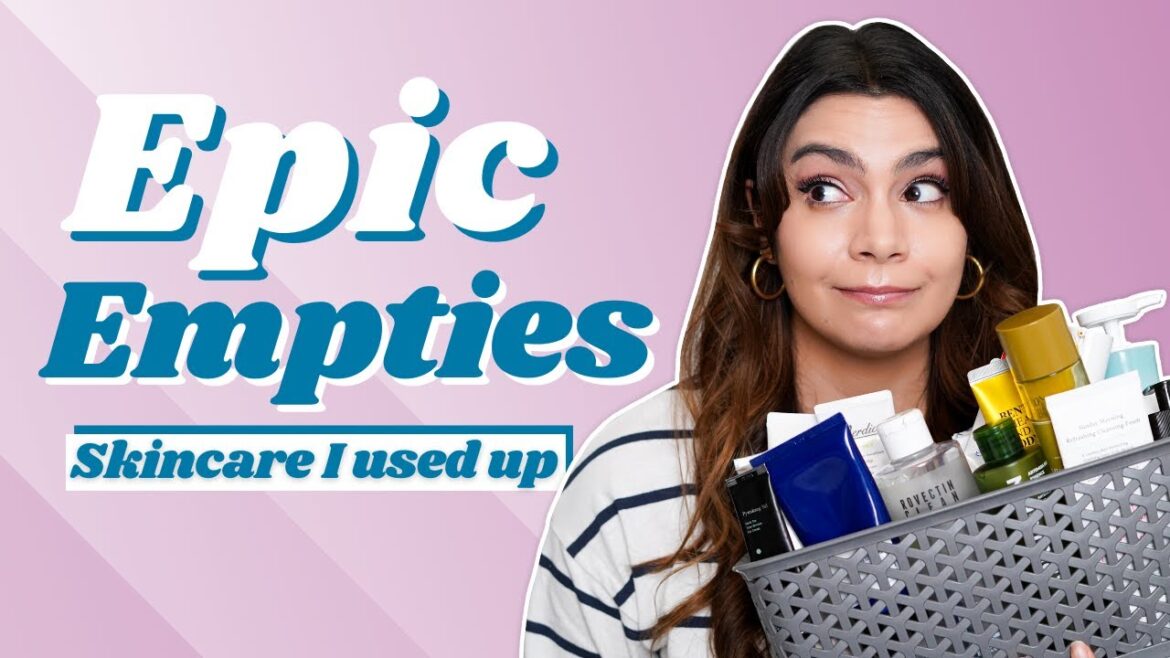 Epic Skincare Empties! | Late Summer '21