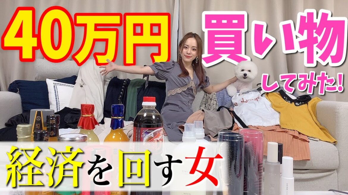 【経済ぶんまわし】給付金10万円出るらしいのでとりあえず約40万円分お買い物してみた(?)