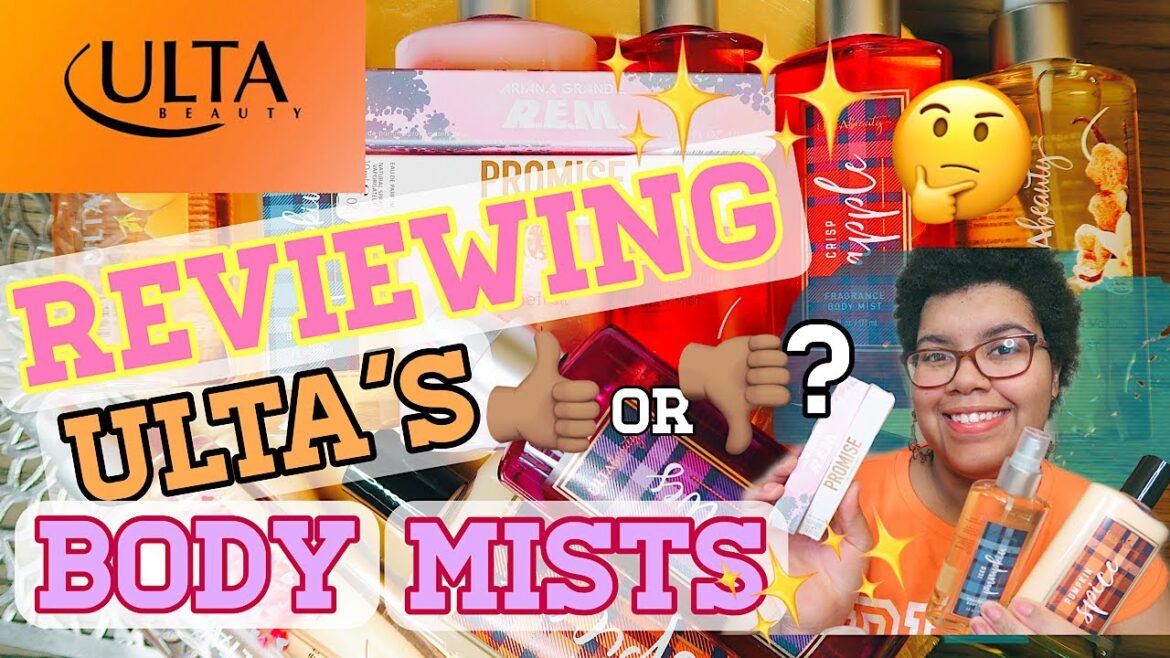 HUGE ULTA BODY MISTS + PERFUME HAUL & REVIEW |2020|