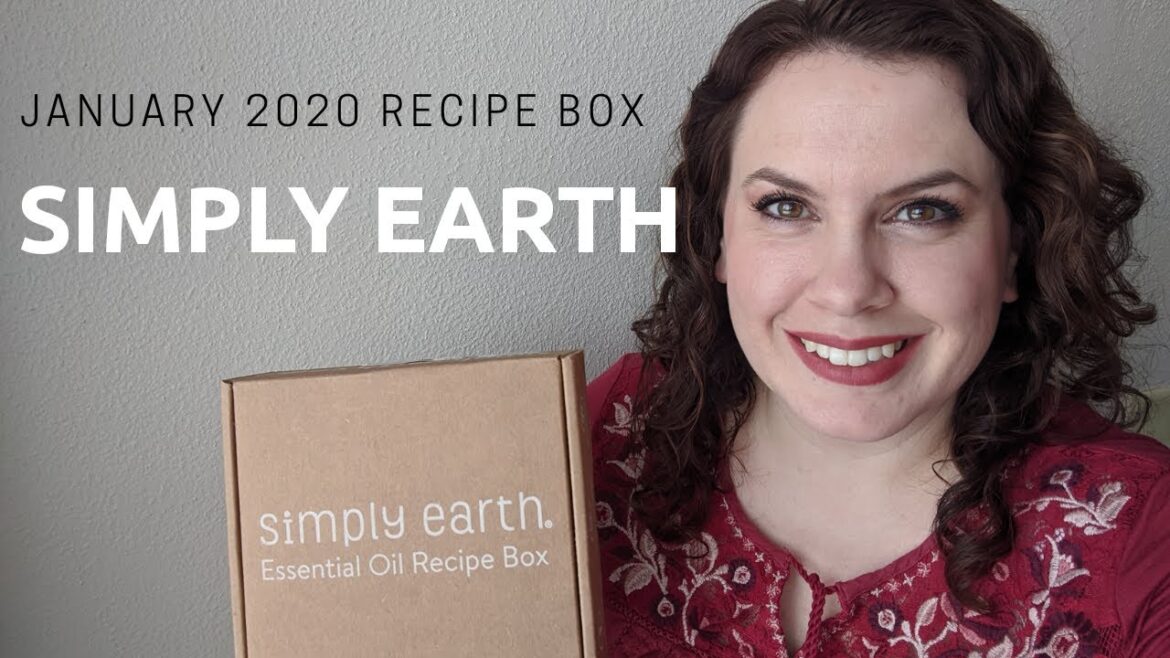 Simply Earth January 2020 Recipe box