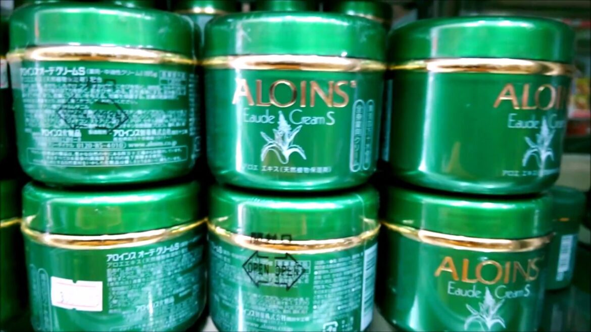 Kem dưỡng da toàn thân ALOINS - Cây Nha Đam