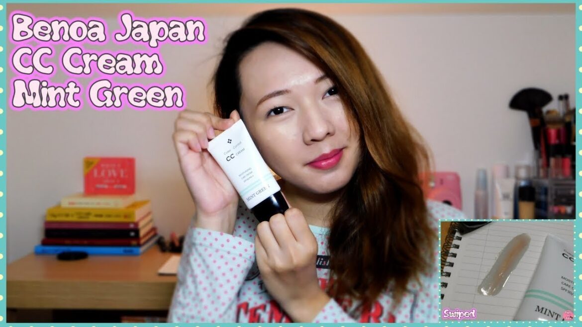 BENOA JAPAN Color Control CC Cream in Mint Green (Review)