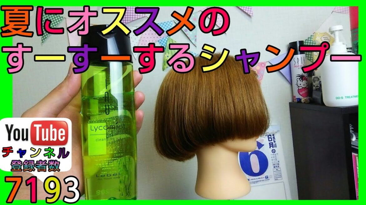 夏にオススメのシャンプー【ﾙﾍﾞﾙ ｲｵ ﾘｺﾐﾝﾄ ｸﾚﾝｼﾞﾝｸﾞｼｬﾝﾌﾟｰ】