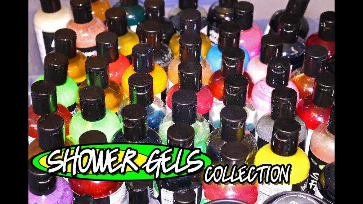 My Massive LUSH SHOWER GEL Collection 2017