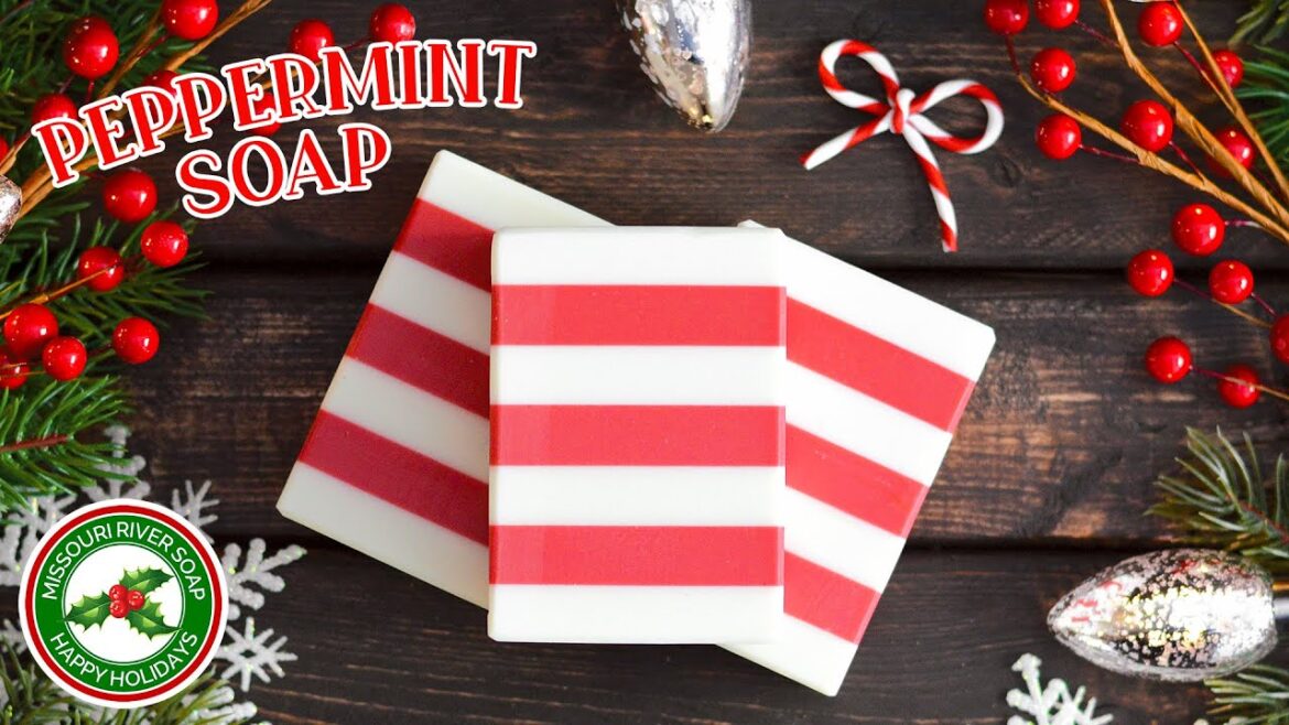 Holiday Series 2020 | Peppermint Soap | MO River Soap Holiday Series 2020 | Peppermint Soap | MO River Soap
