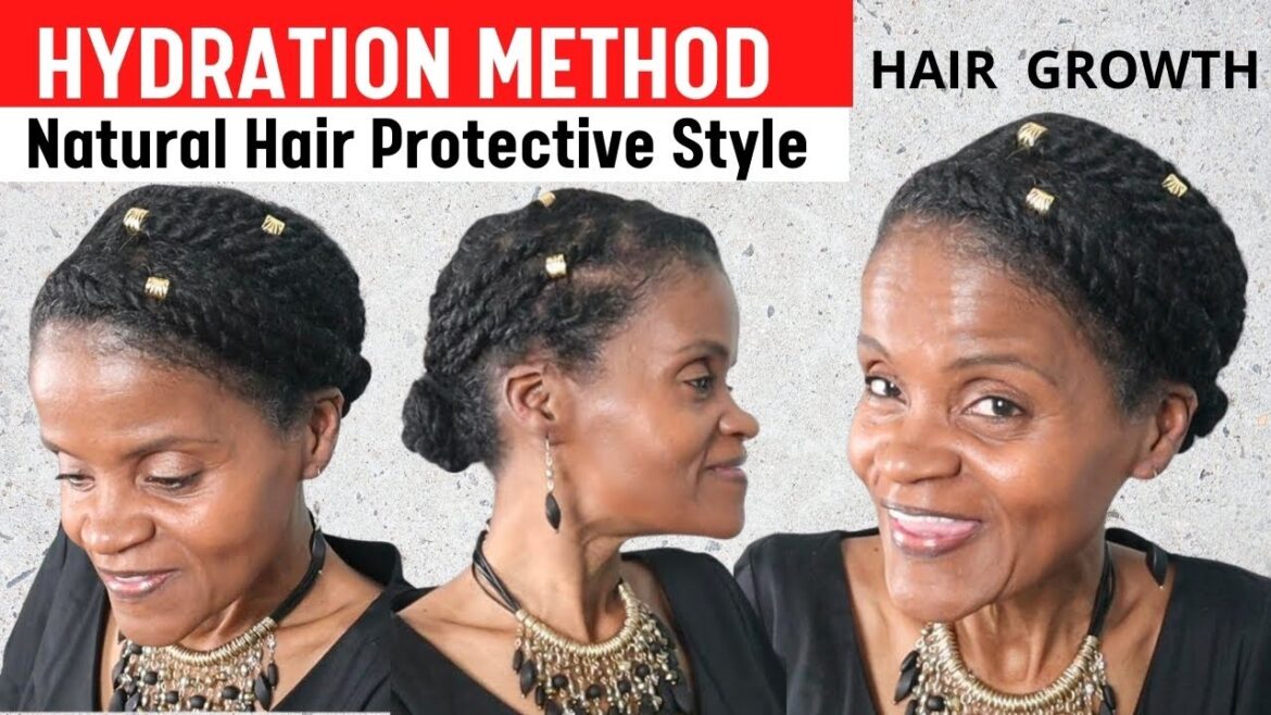 HOW TO KEEP YOUR HAIR MOISTURIZED FOR DAYS | PROTECTIVE HAIRSTYLE | GROW THICKER AND LONGER HAIR