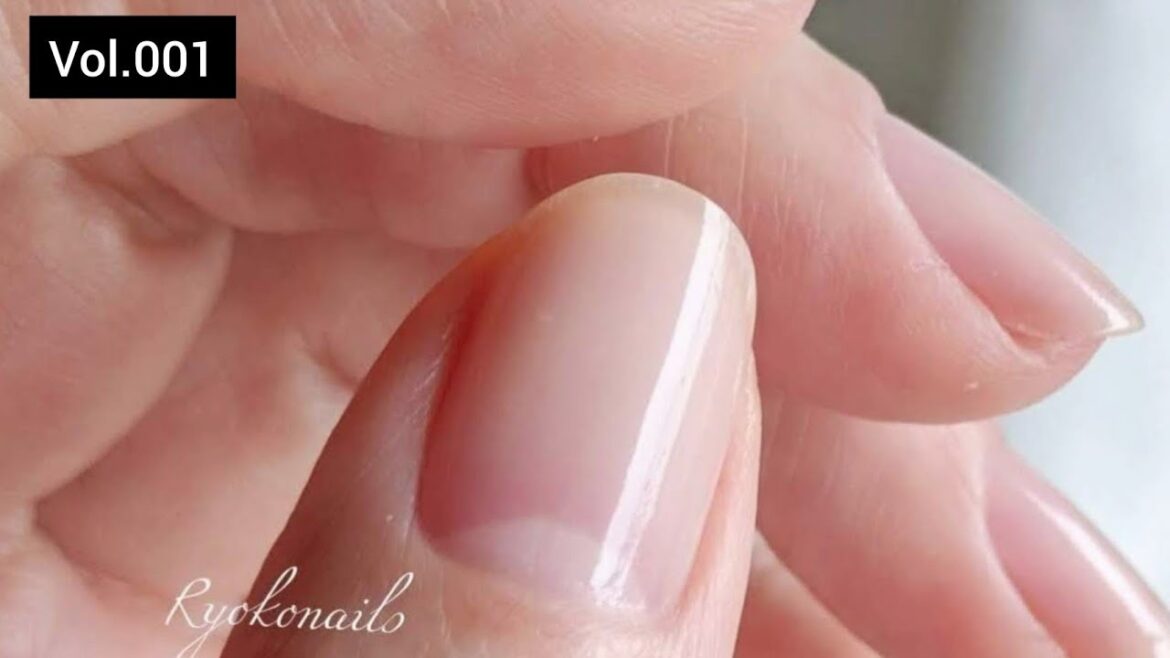 Vol.001ネイル歴30年のセルフネイルケアProfessional self-nail care with 30 years of nail experience　