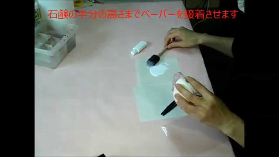 初めてでもカンタン「石鹸デコパージュ」を作ってみませんか？　by ATHENA