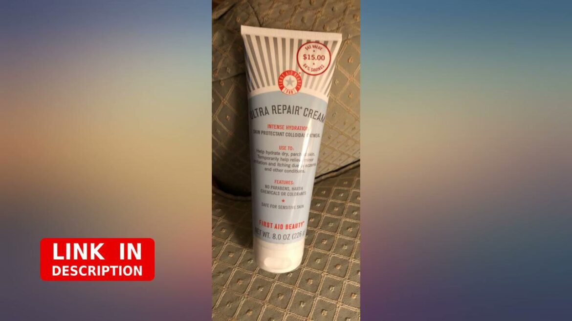 First Aid Beauty Ultra Repair Cream Intense Hydration Moisturizer for Face and Body revieww