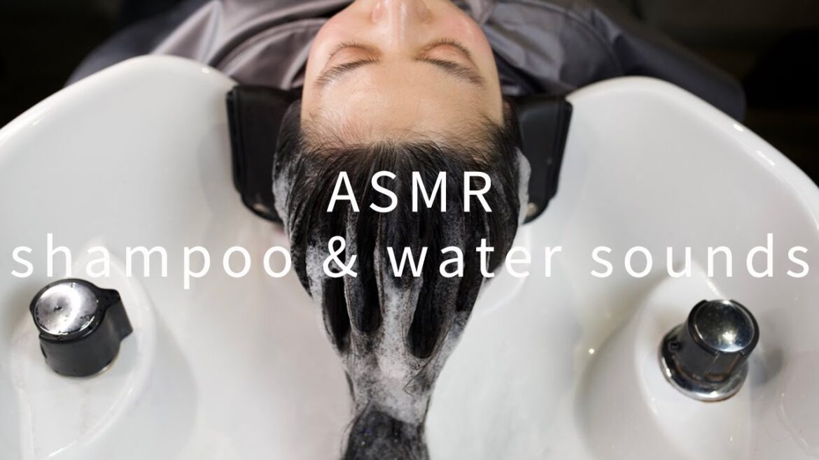 【ASMR】３０分以内に熟睡したいあなたへ。shampoo&water healing music【シャンプー、音フェチ】