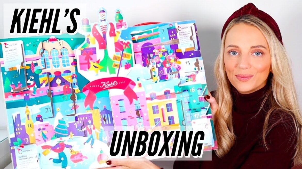 KIEHLS BEAUTY ADVENT CALENDAR 2019 UNBOXING