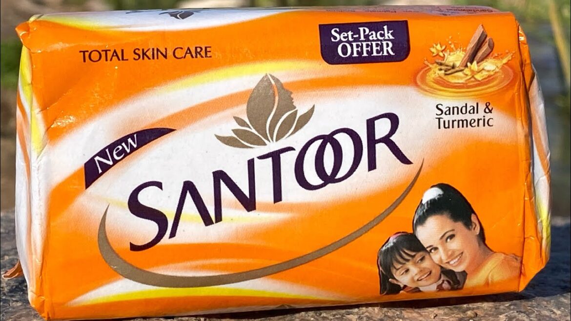 Santoor bar soap