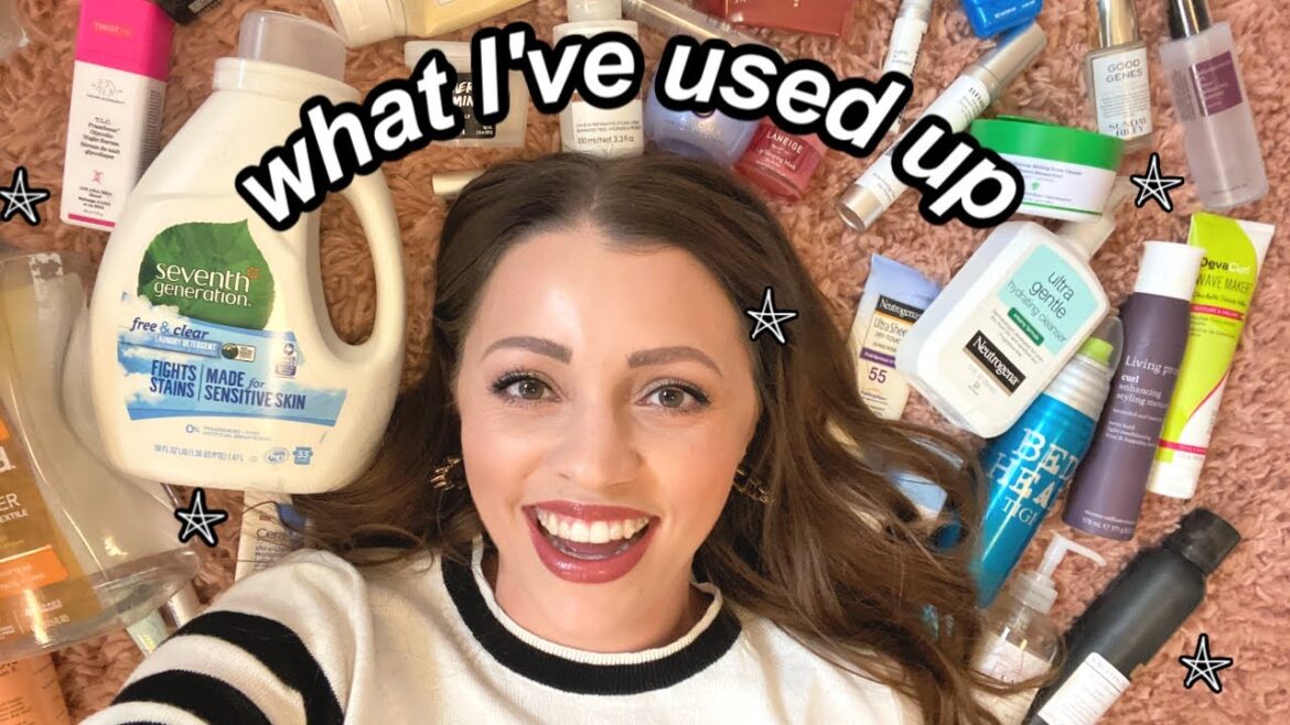 EMPTIES / Stuff I've Used Up -- I'VE GOT A LOT OF THOUGHTS ON THESE...