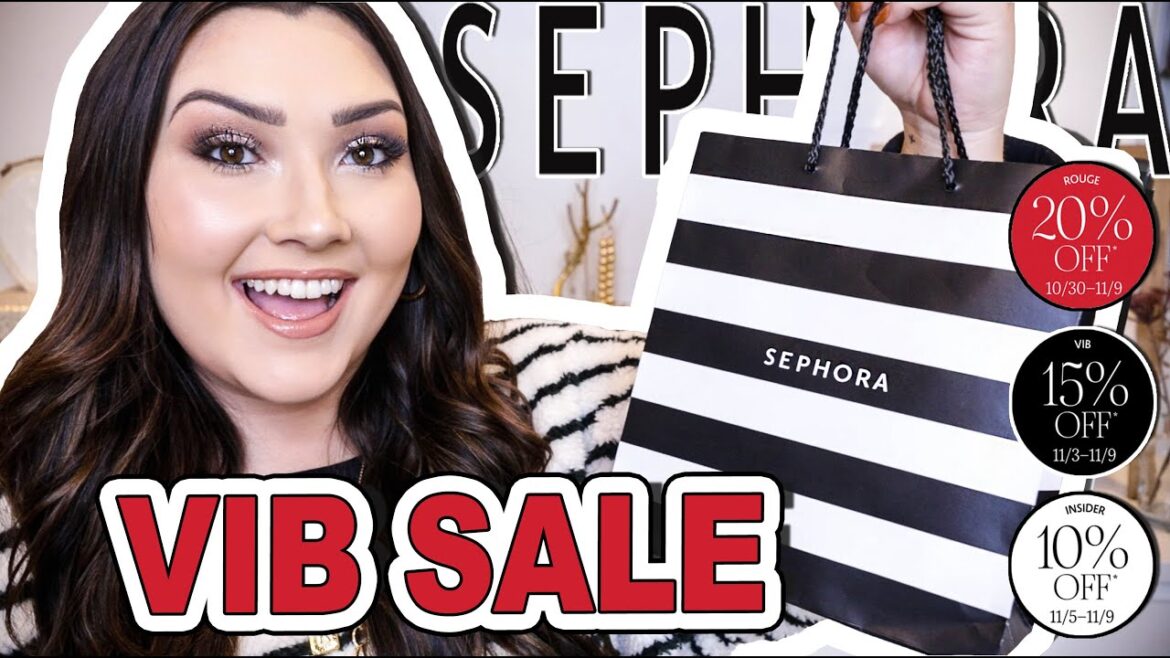 SEPHORA VIB SALE 2020 RECOMMENDATIONS, GIFT IDEAS & WHAT I BOUGHT!