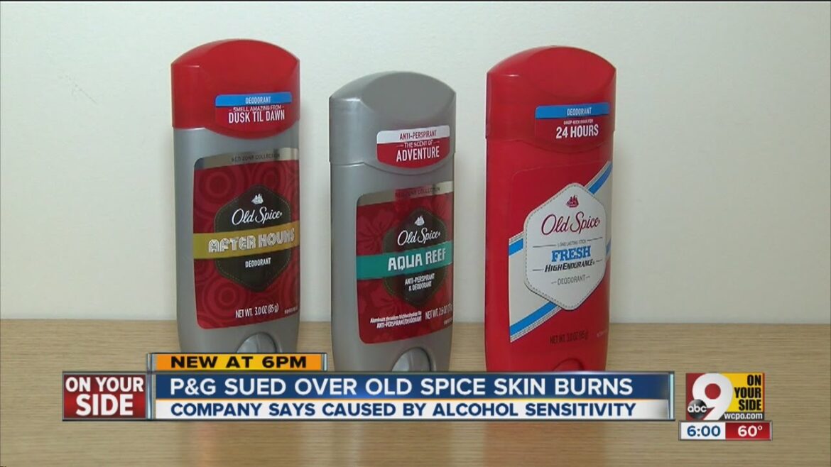 Procter & Gamble Co. (PG) facing lawsuit over Old Spice 'burning'