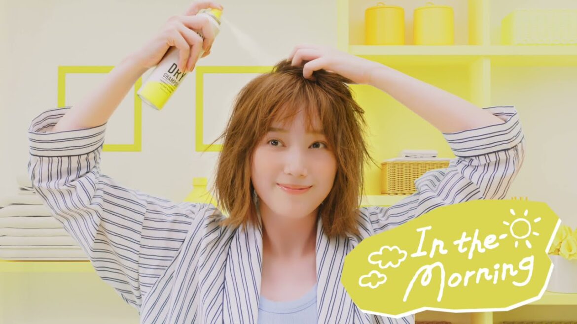 本田翼出演／ネイチャーラボ「ダイアン パーフェクトビューティー ドライシャンプー」CM「いつでもどこでも」篇