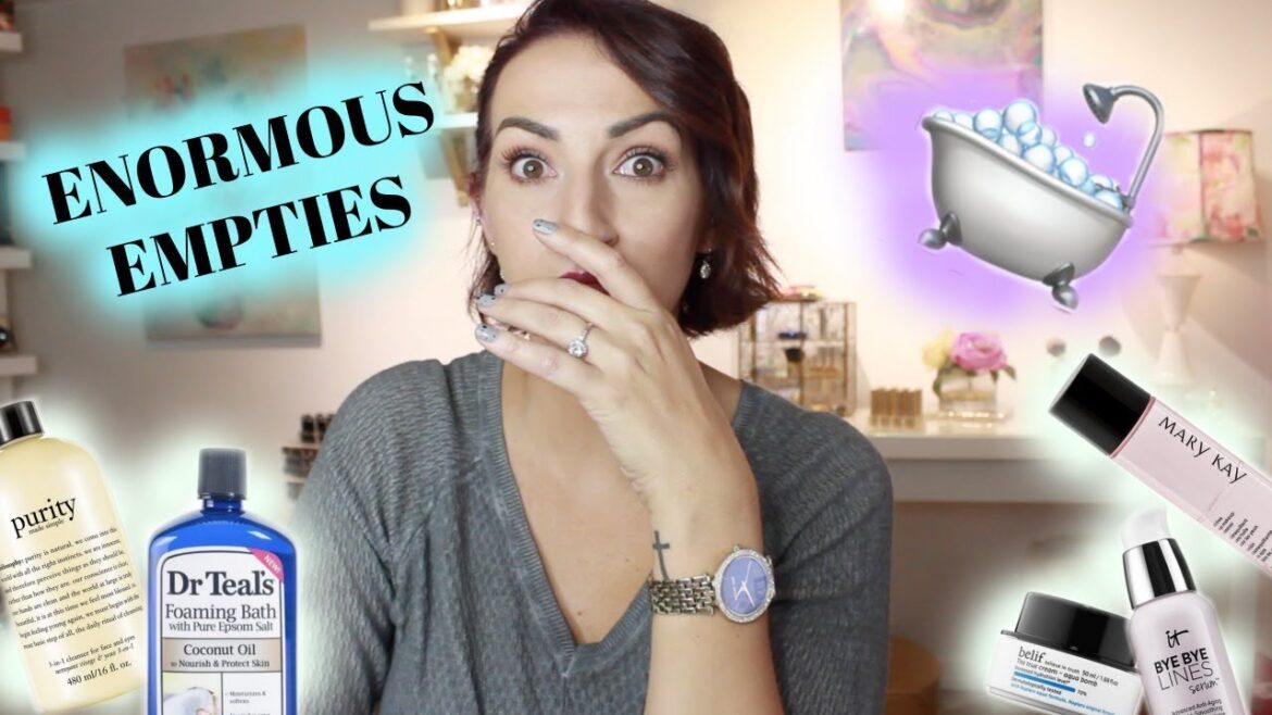 HUGE FALL EMPTIES PART 1-SKINCARE & BATH PRODUCTS | YOUNG WILD AND POLISHED