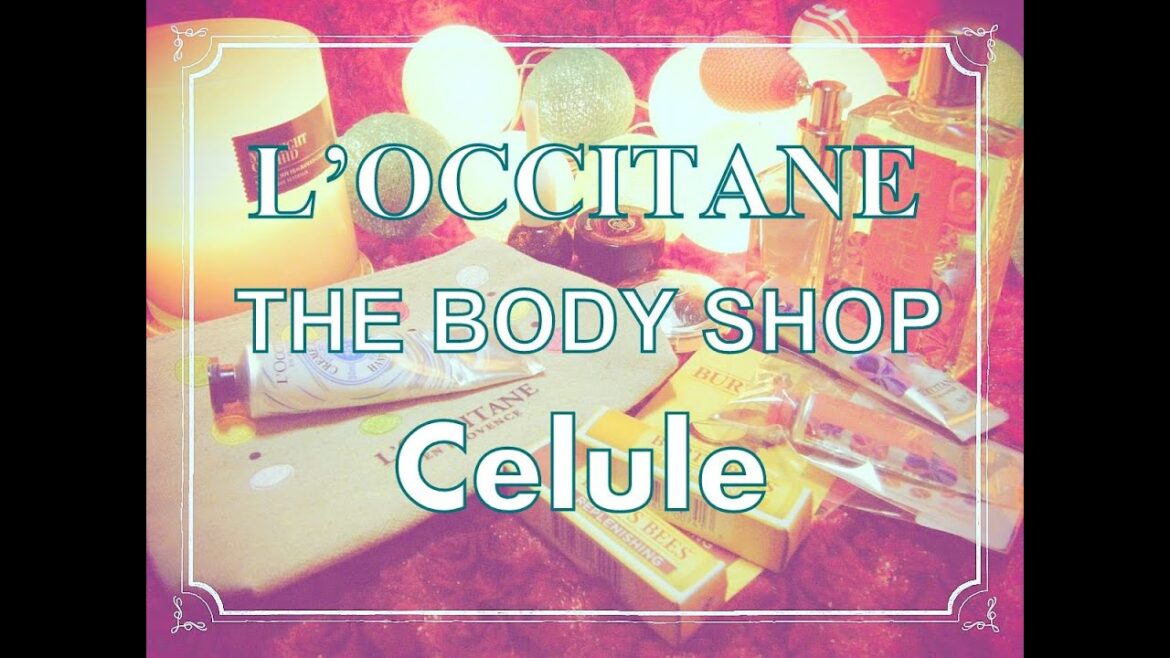 購入コスメ紹介:ロクシタン、ボディショップ、セルレ 購入コスメ紹介:ロクシタン、ボディショップ、セルレ