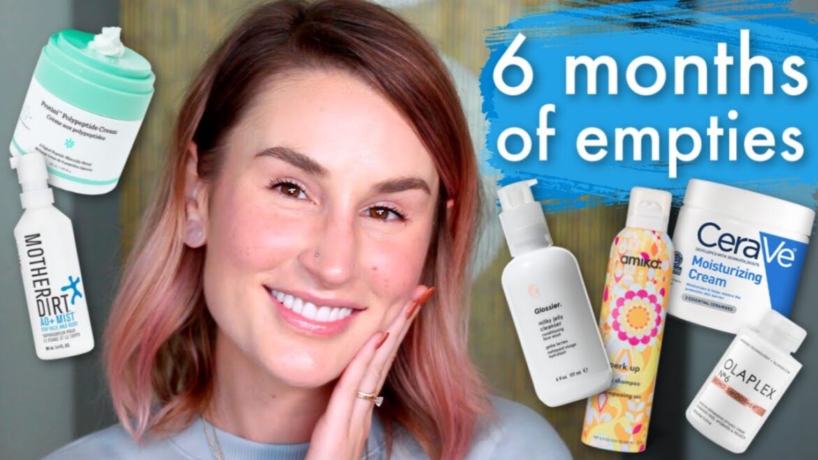 6 MONTHS OF BEAUTY EMPTIES: MAKEUP, CLEAN SKINCARE, BODY + HAIRCARE | Will I Repurchase?