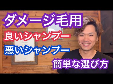 【シャンプーソムリエが教える】ダメージ毛用シャンプーの良いシャンプー悪いシャンプー選び方【美容師】 【シャンプーソムリエが教える】ダメージ毛用シャンプーの良いシャンプー悪いシャンプー選び方【美容師】