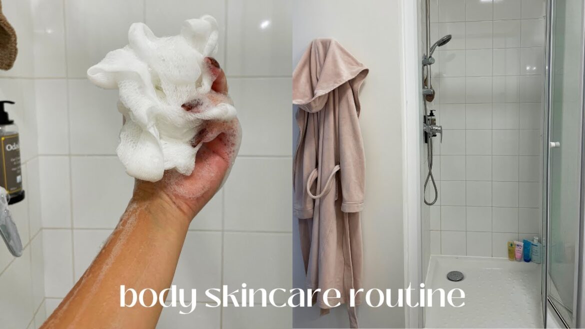 BODY SKINCARE ROUTINE | SHOWER ROUTINE + BODY ACNE TIPS