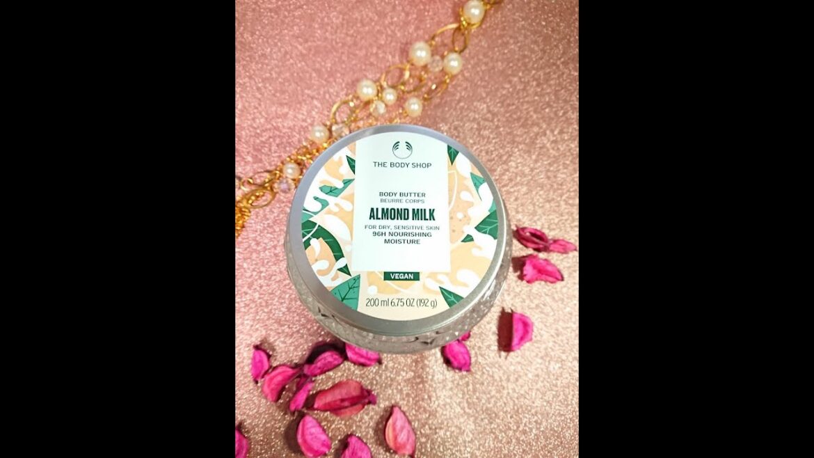 THE BODY SHOP ボディバター アーモンドミルク
