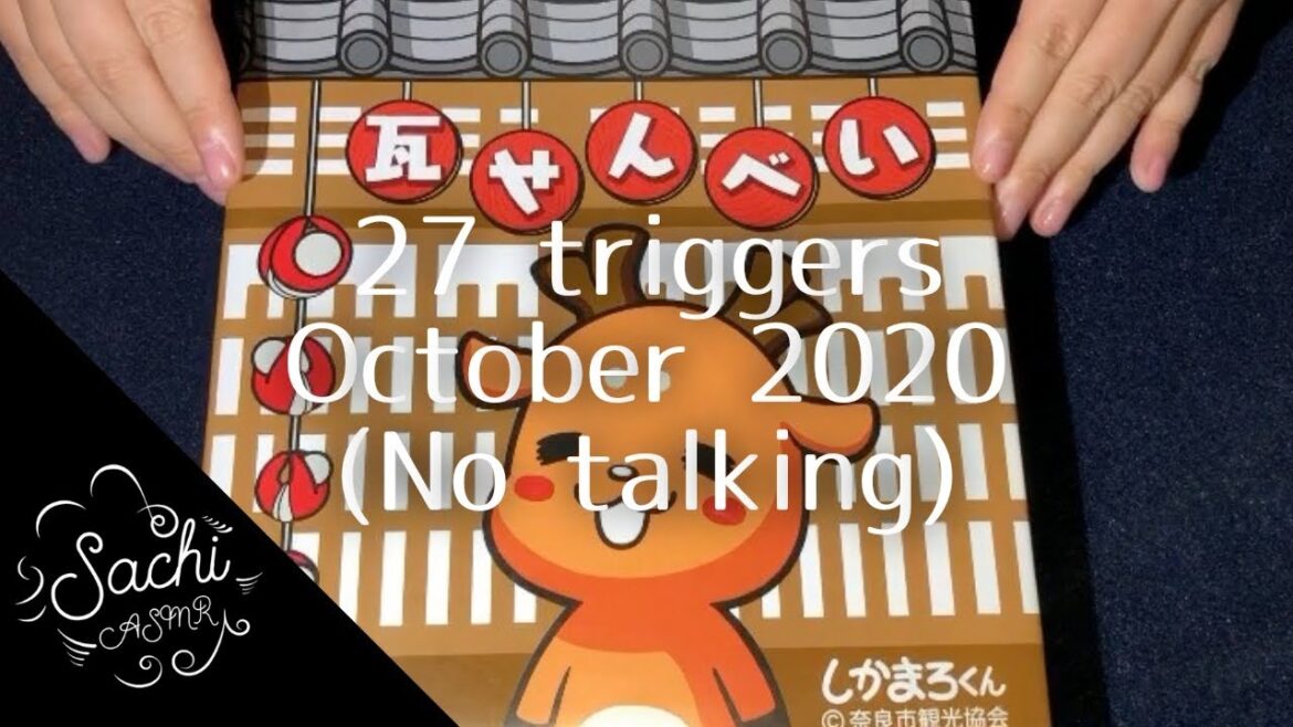 ASMR 27 triggers October 2020(No talking)