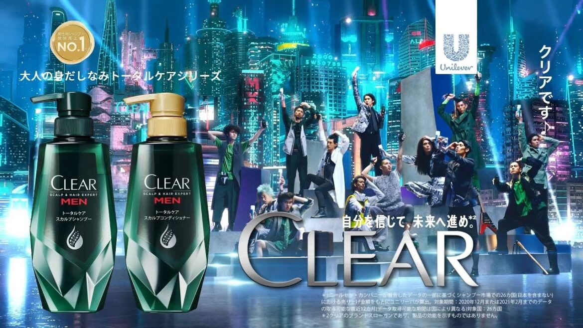 CLEAR(クリア) webCM-B ヘアソング篇 賀来賢人