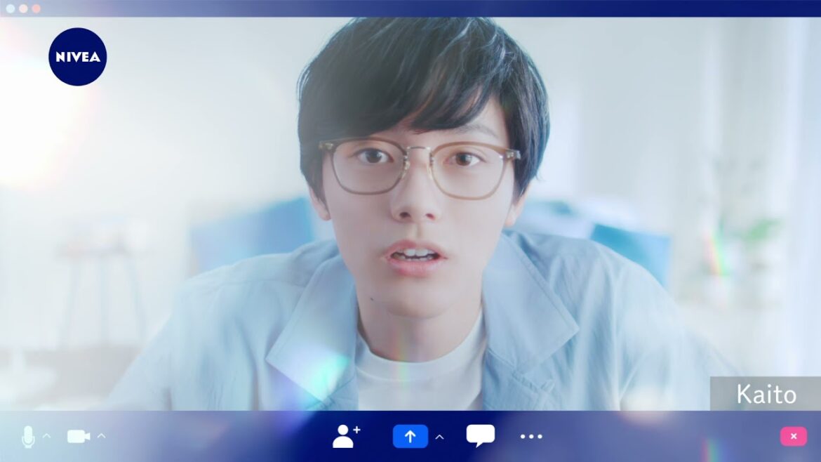 ニベア花王 エンジェルスキン ボディウォッシュ #同僚のKaitoくんリモート会議篇 Kaito