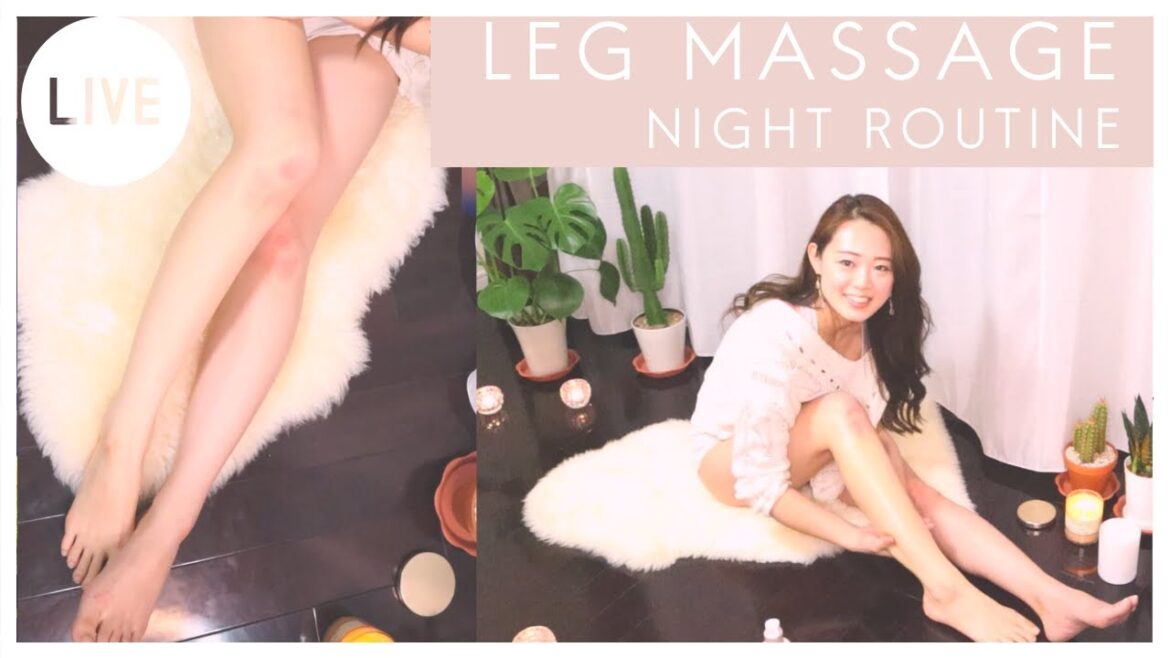 〈脚やせ〉5分で美脚!お風呂上がりの脚やせリンパマッサージLIVE〈足首〜太もも〉 〈脚やせ〉5分で美脚!お風呂上がりの脚やせリンパマッサージLIVE〈足首〜太もも〉