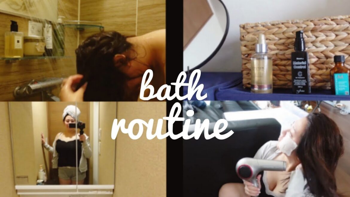 【バスタイムルーティーン】27歳ぽっちゃり女子のお風呂後のスキンケア方法紹介します！