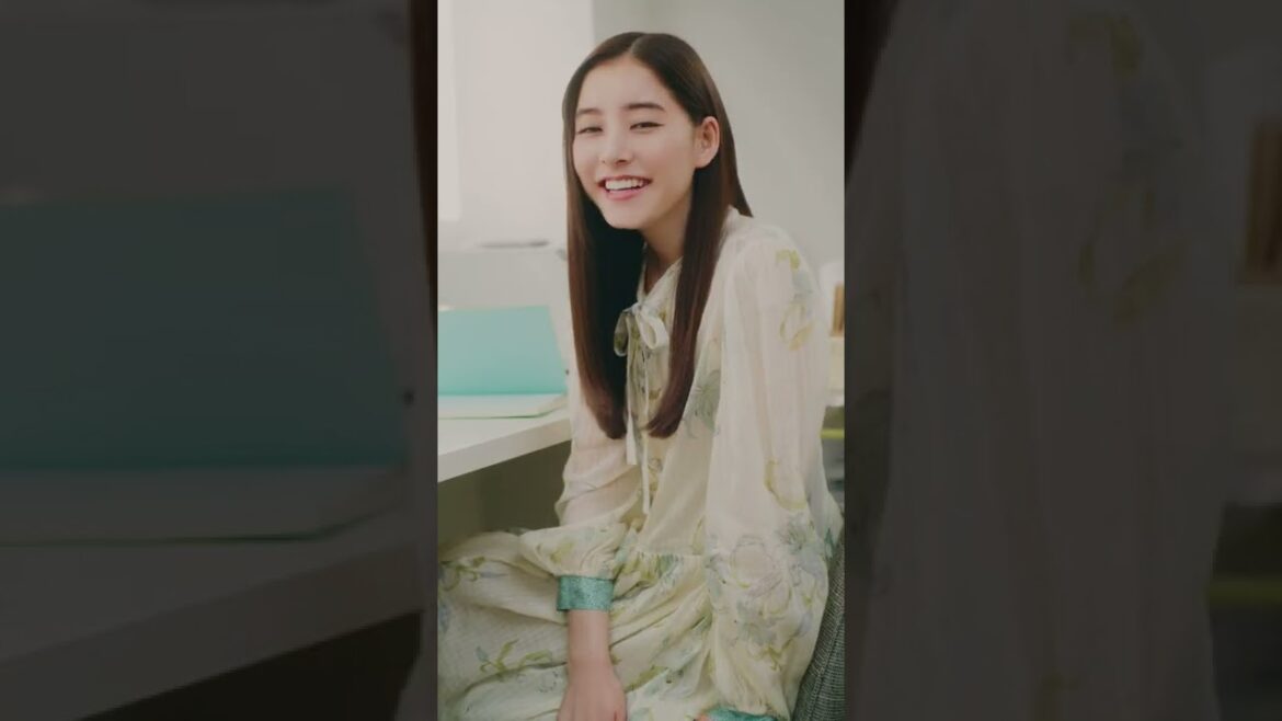 新木優子さん「DROAS」新WEBCM『サラサラチャレンジ宣言編』