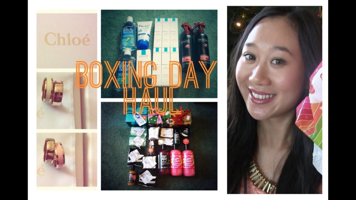 Boxing Day Sales Haul: LUSH, Priceline, Myer, David Jones | YayForAmy