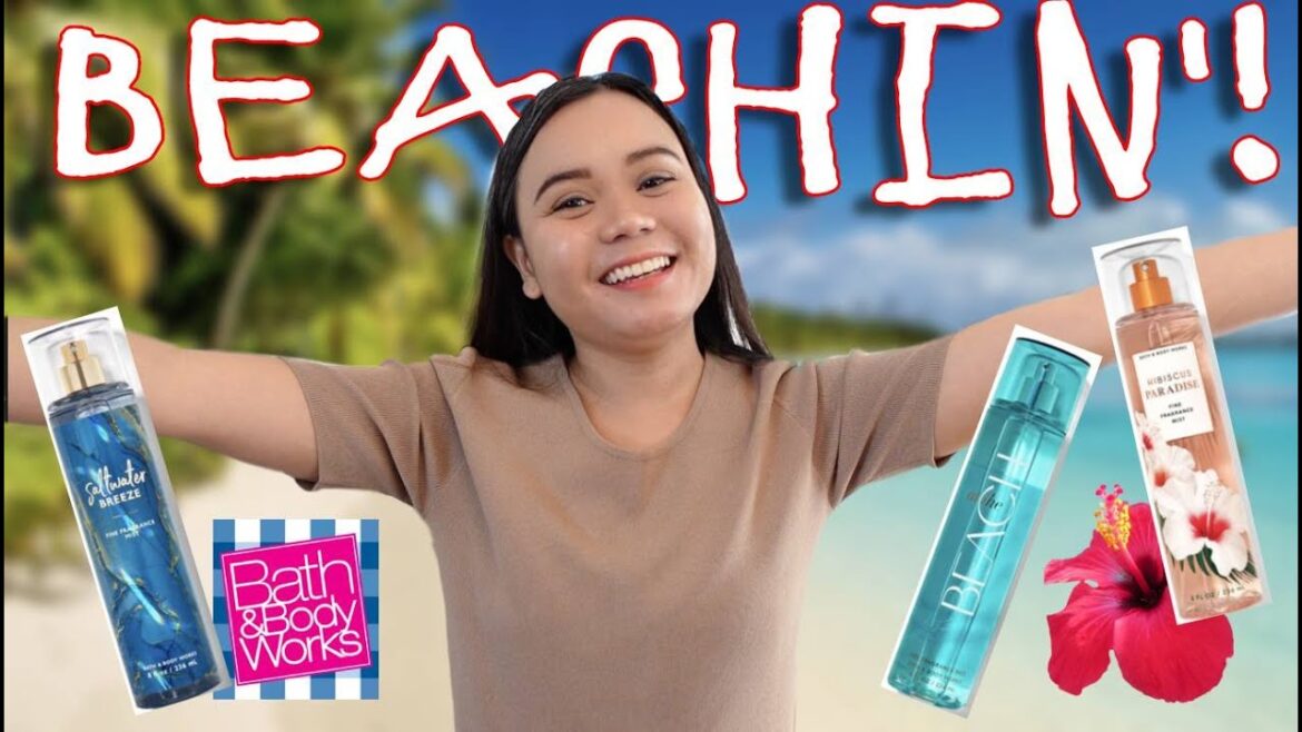 Hibiscus Paradise | Saltwater Breeze | At The Beach | Bath & Body Works