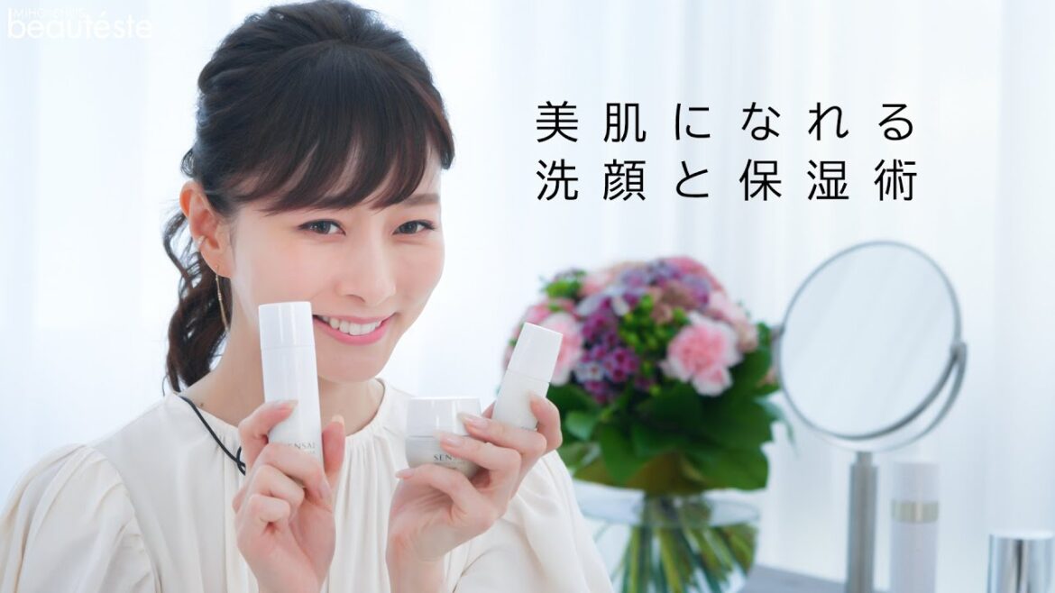 【スキンケア】美肌への⼀歩！“摩擦ゼロ洗顔”と朝の保湿ケアを教えます