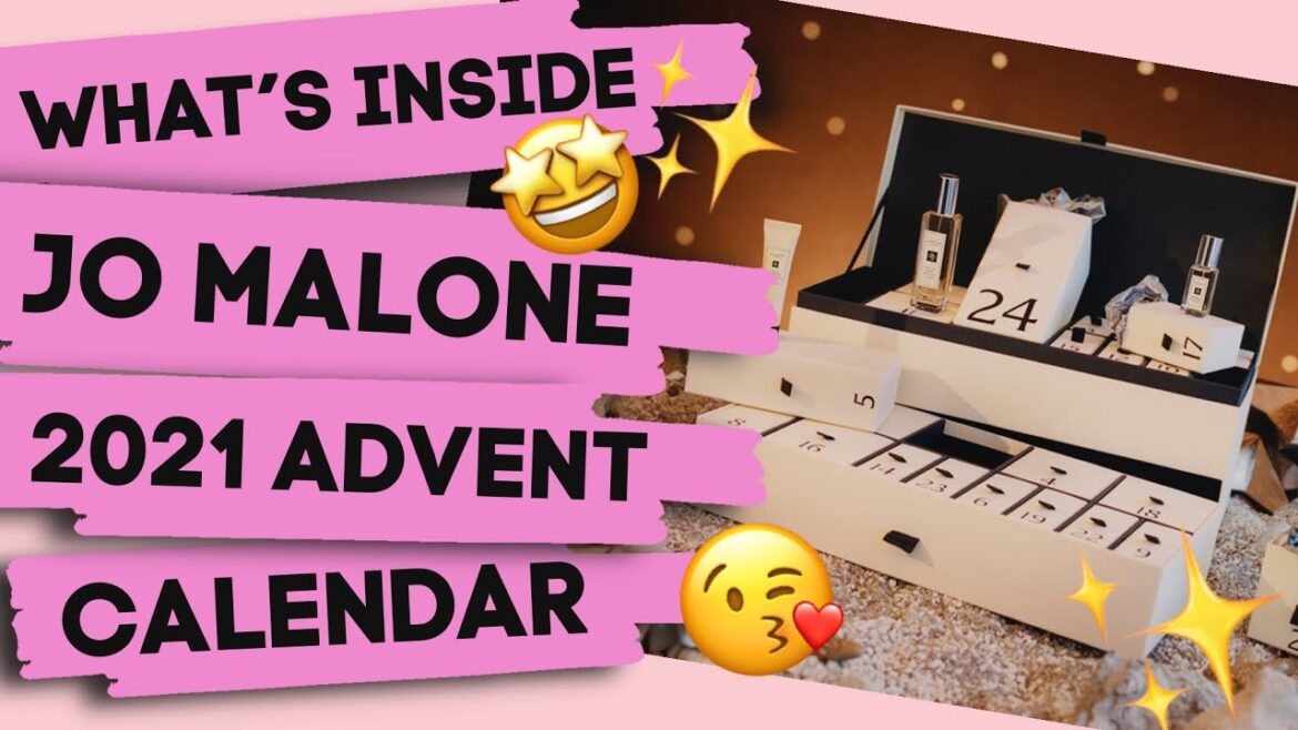 Jo Malone 2021 Advent Calendar! What's inside! Contents! Price! Release Date!